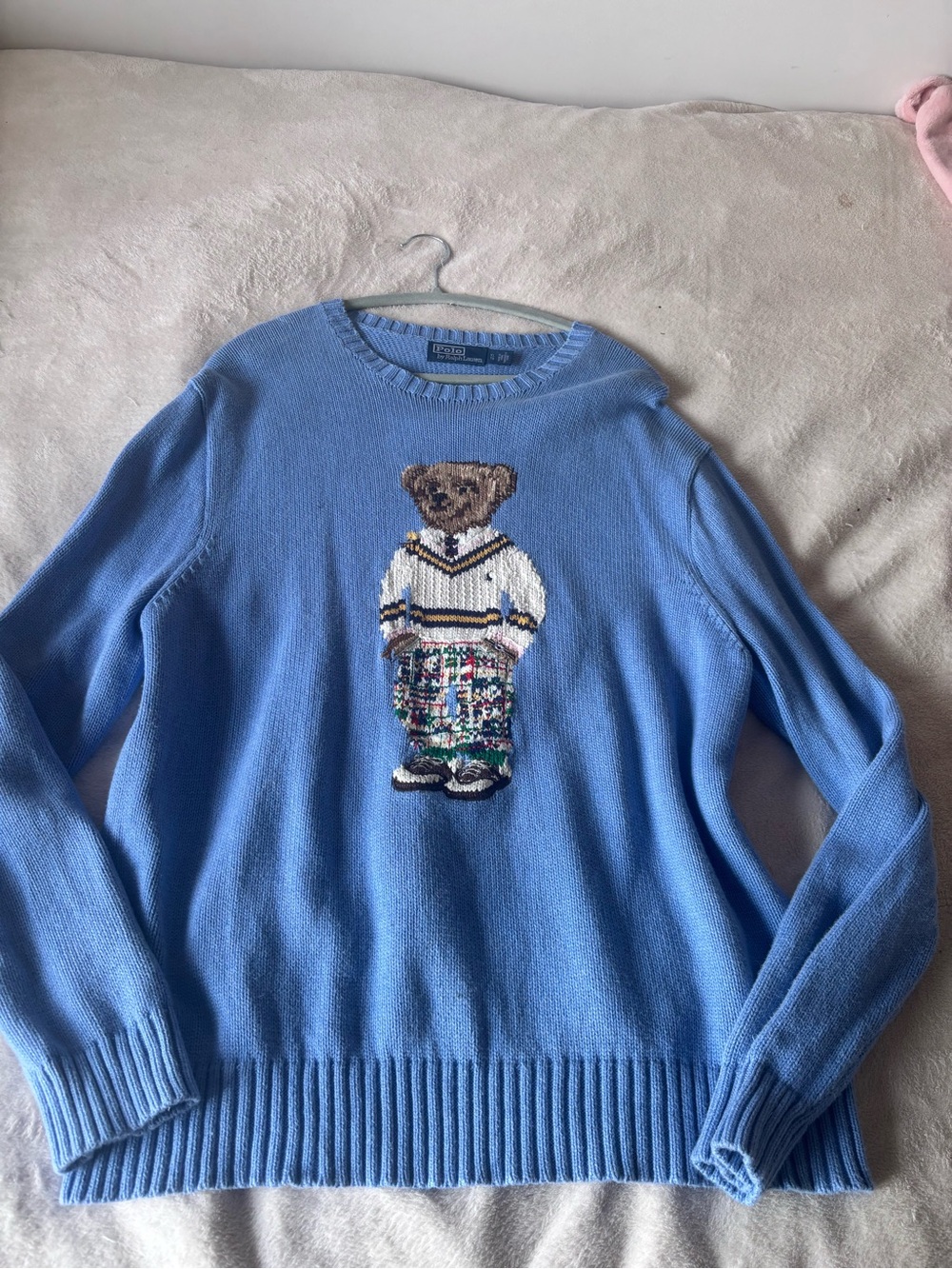 Polo By Ralph Lauren - Blue Knit Sweater